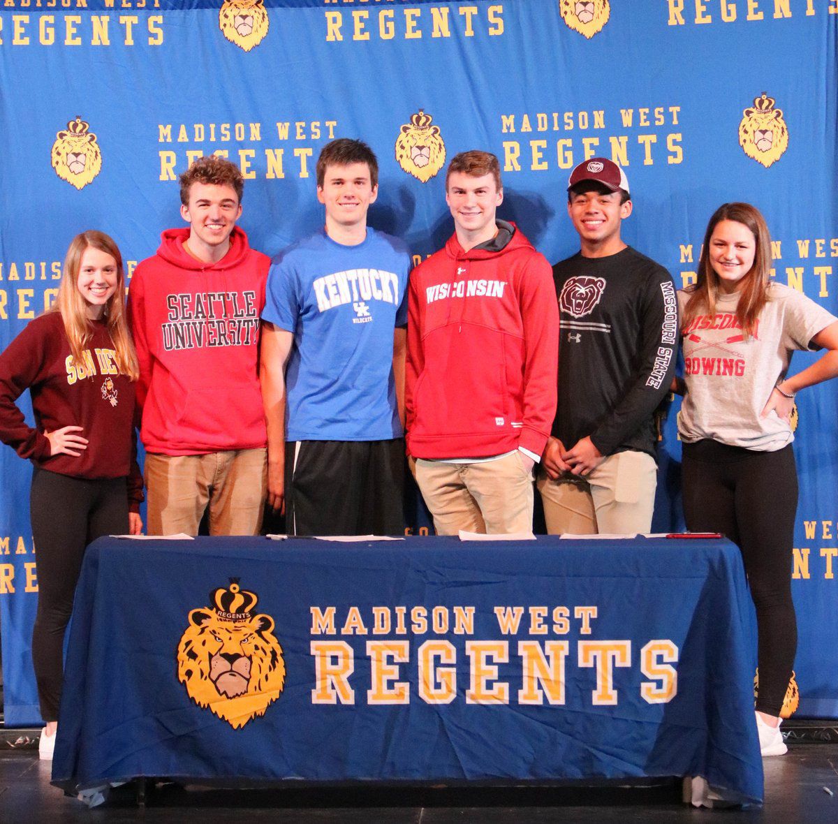 Madison West signing
